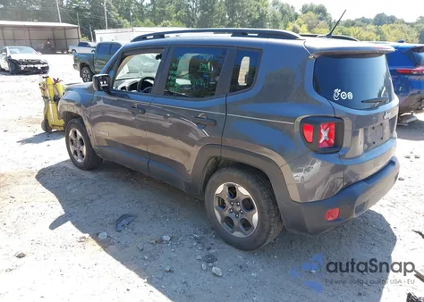 2017 Jeep Renegade Sport Fwd from USA, damaged, VIN ZACCJAAB8HPF24437